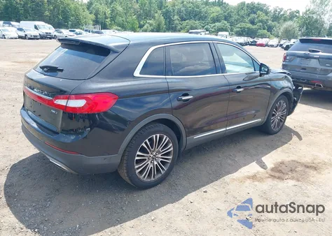 2016 Lincoln Mkx Reserve из США, поврежденный, VIN 2LMPJ8LR7GBL58970